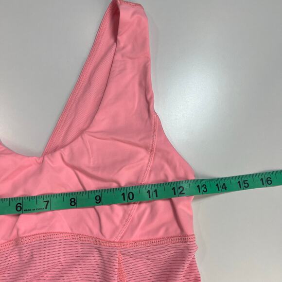 Lululemon Hustle & Bustle Tank Heathered Bleached Coral / Bleached Coral‎ Sz 4 - Picture 7 of 15